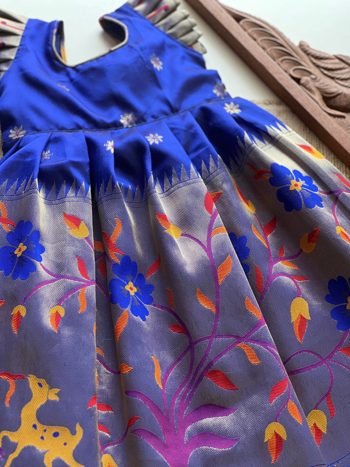 Paithani frock Express | SHOBITAM