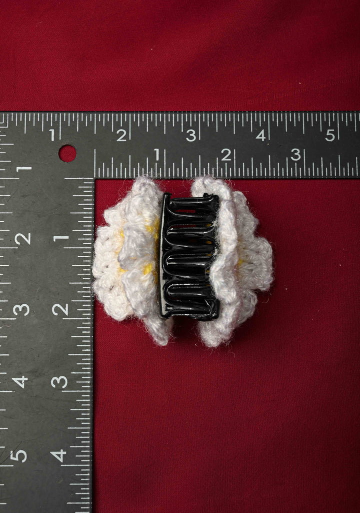 Daisy Crochet Hair Claw Clip | SHOBITAM