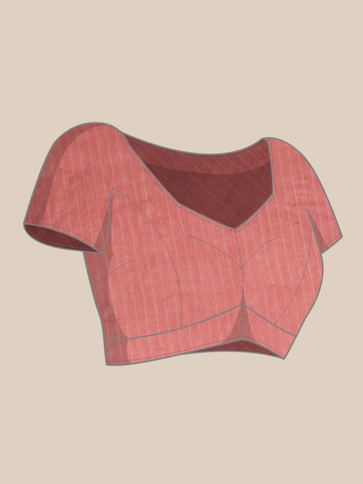 Hand Woven Shibori Cotton Saree | SHOBITAM
