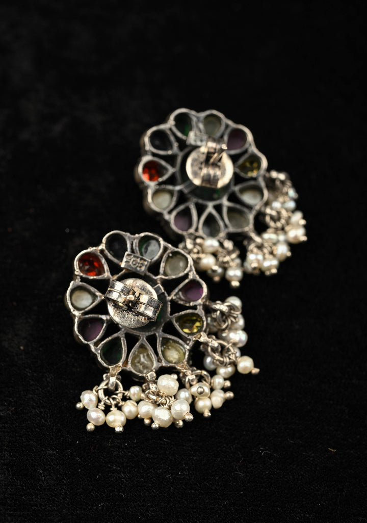 92.5 Pure Silver, Nikisha Oxidised Drops