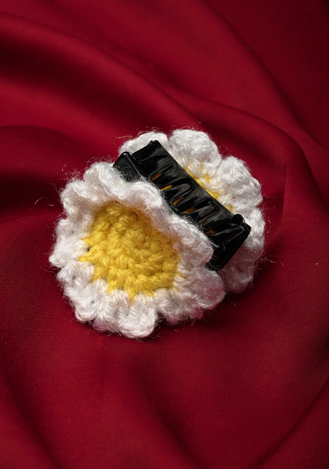 Daisy Crochet Hair Claw Clip | SHOBITAM