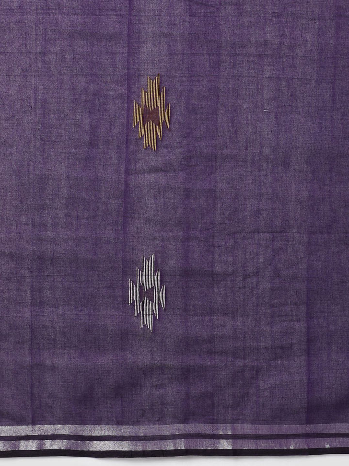 Handloom Jamdani Cotton Saree | SHOBITAM