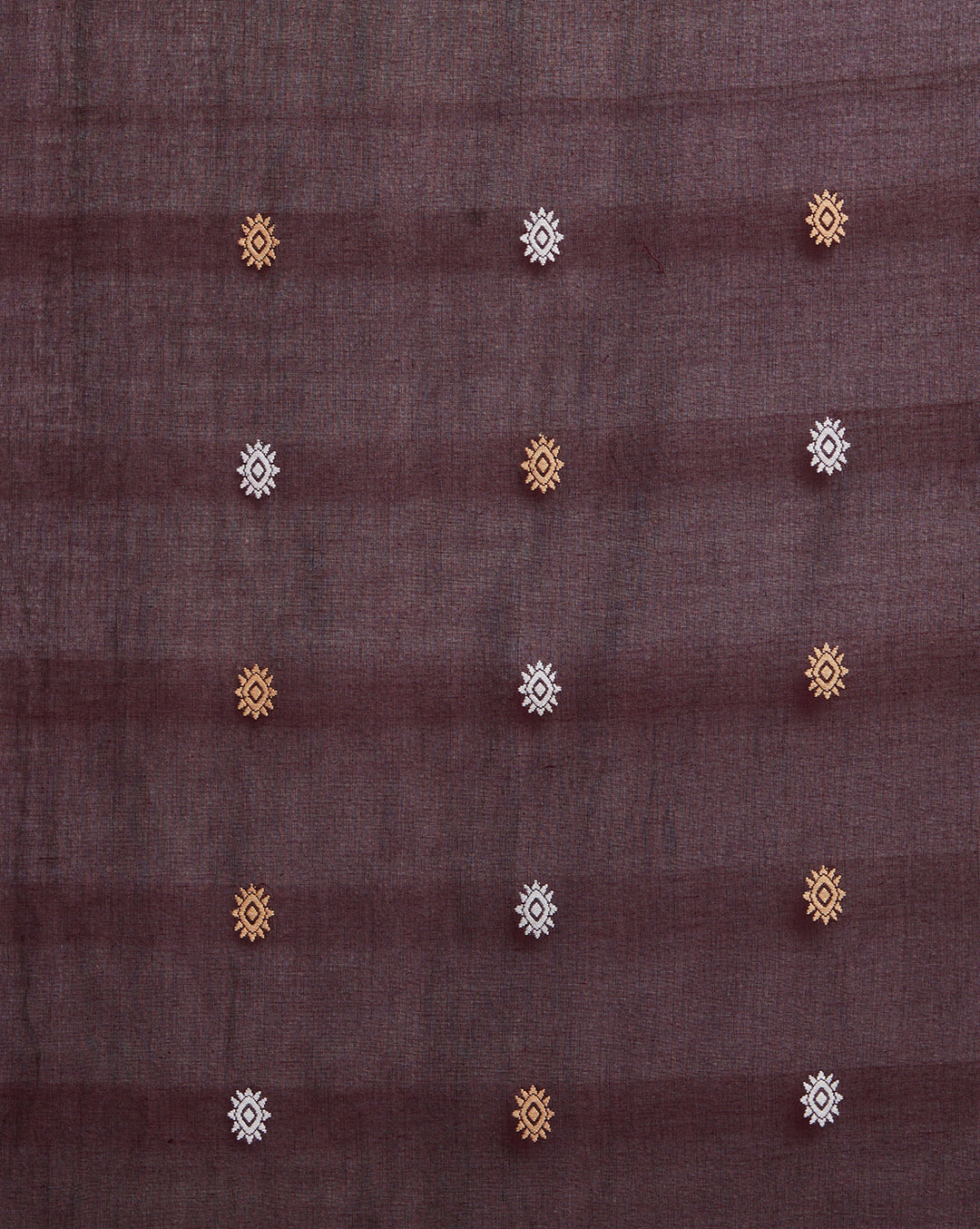 MidNight Plum Handloom Cotton Baluchari Saree