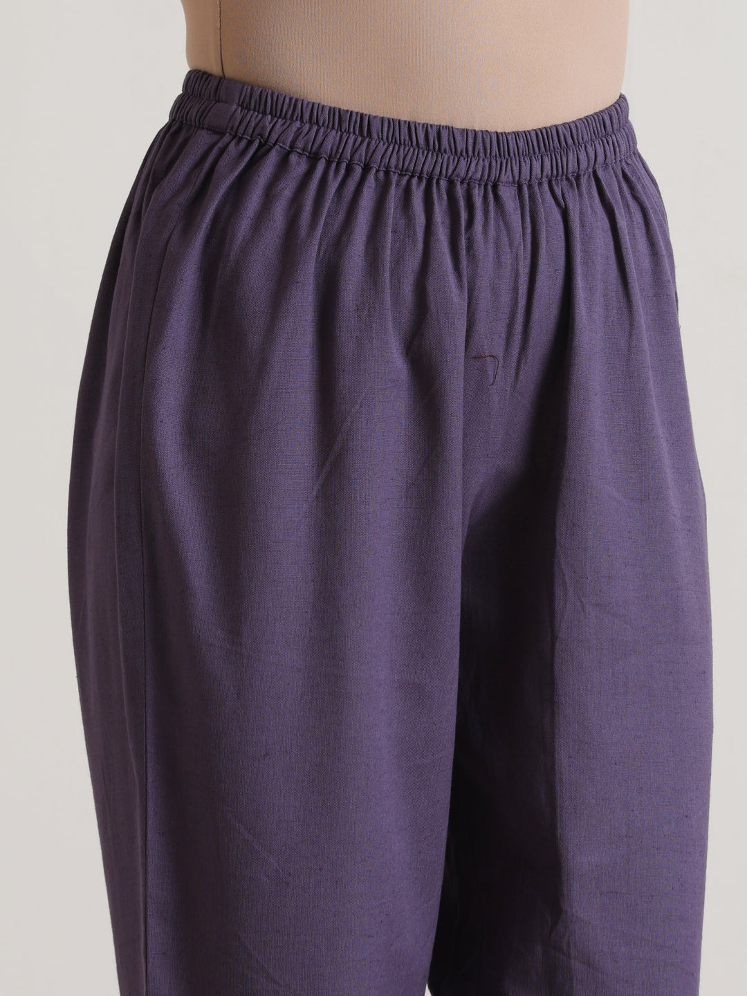 Plum Purple Relaxed Fit Co-Ord Set | SHOBITAM