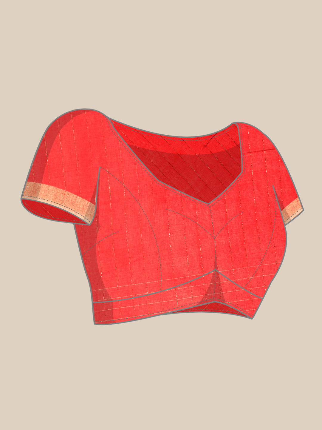 Handloom Zari buti Jamdani Cotton Saree with blouse piece | SHOBITAM