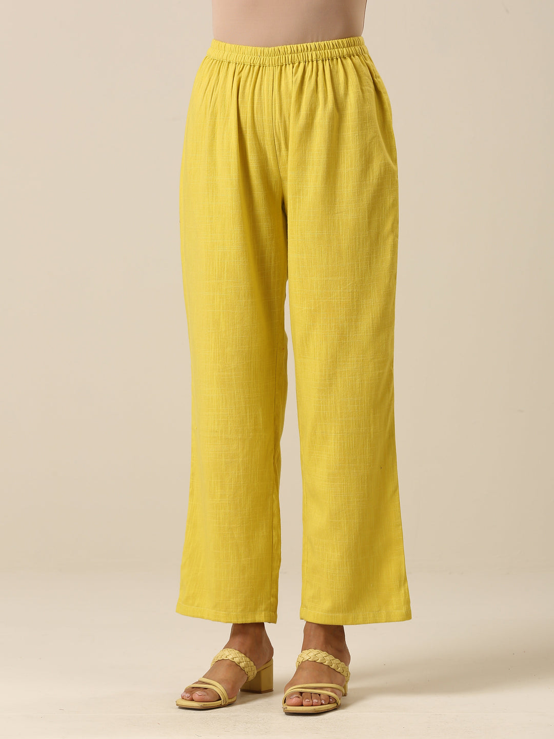 Lime Slub Textured Short Co-Ord Set  | SHOBITAM