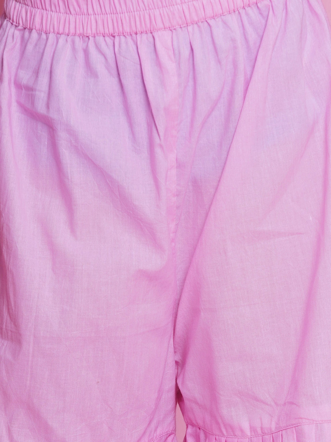 Phoolon ki Bahaar Kurta Sharara Set - Floral Pink | SHOBITAM