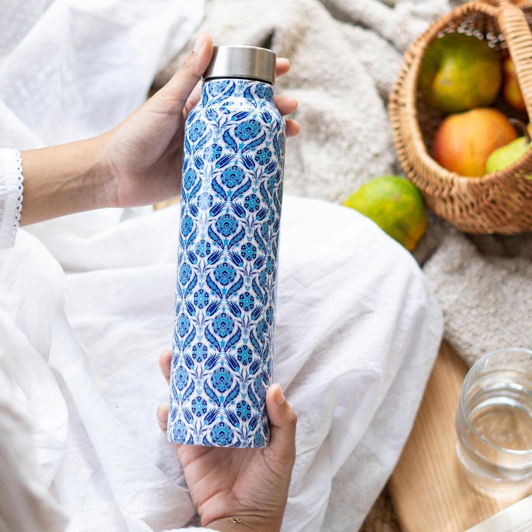 Stainless Steel Water Bottle - Indigo