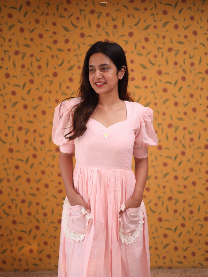 Soft Cotton Dress (Gulabi Collection) Express | SHOBITAM