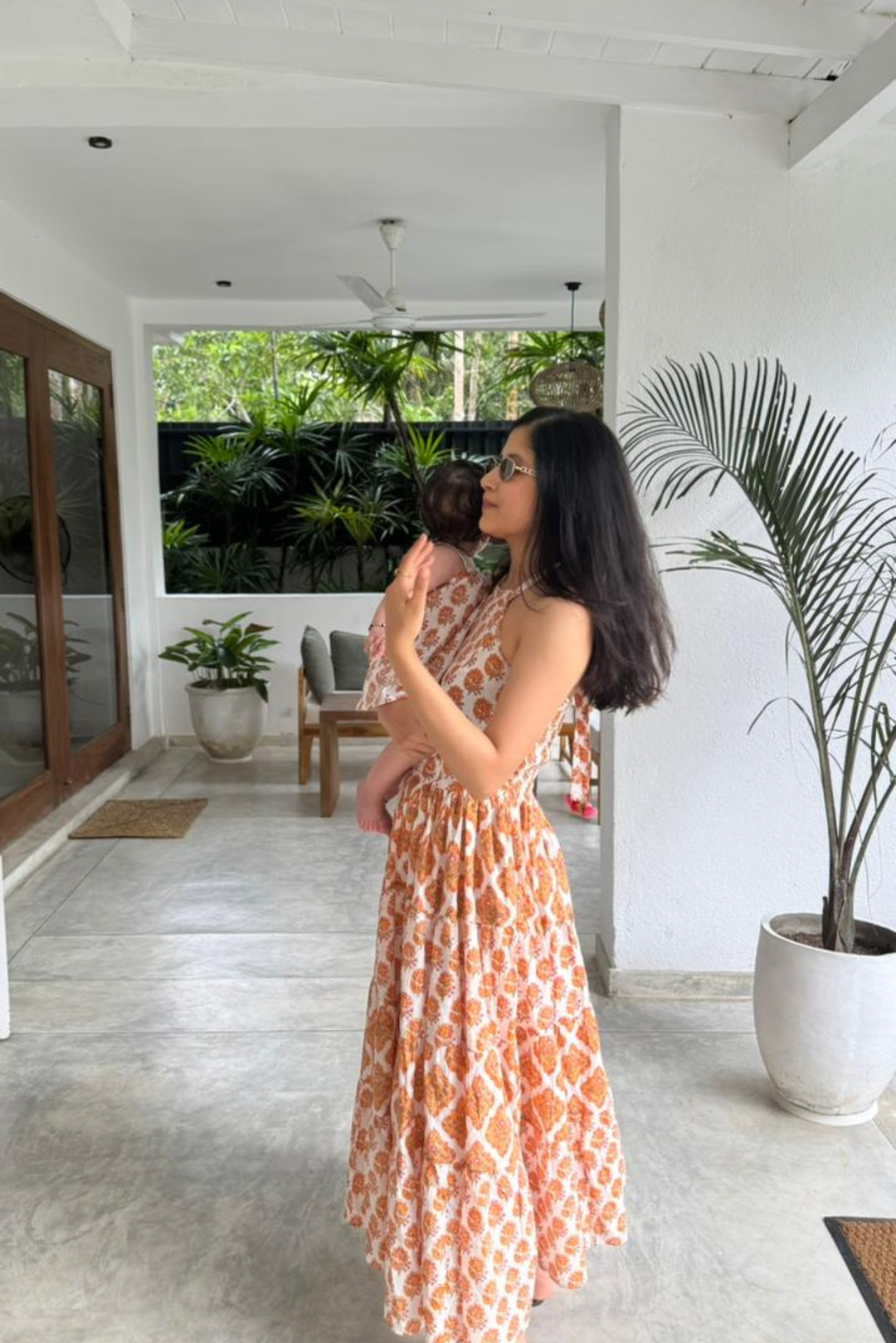 Chandan Halter Neck Dress | SHOBITAM