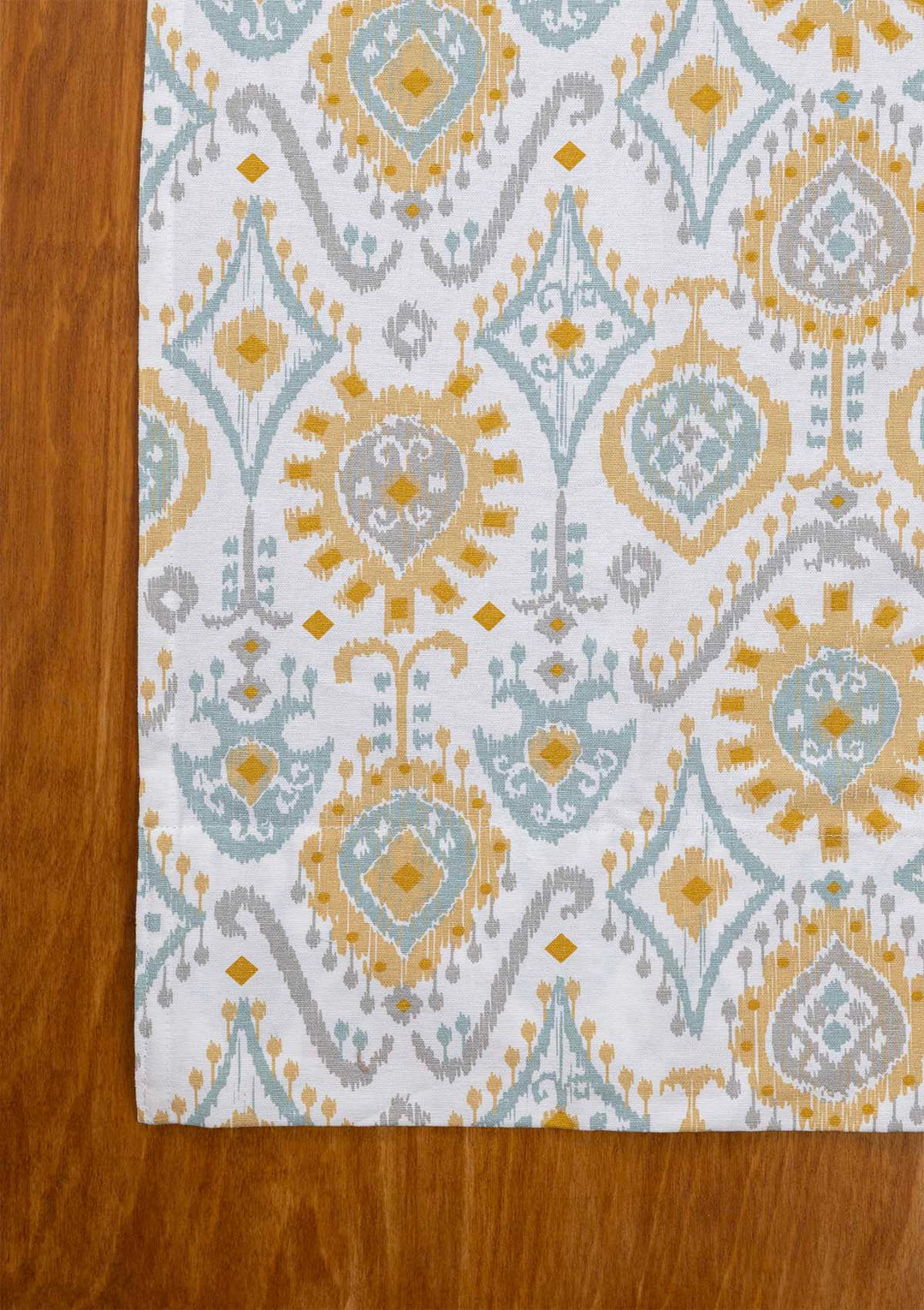 Laya 100% Cotton Printed Curtain for living room & bedroom - Light Reduction - Multicolor - Single Piece | SHOBITAM