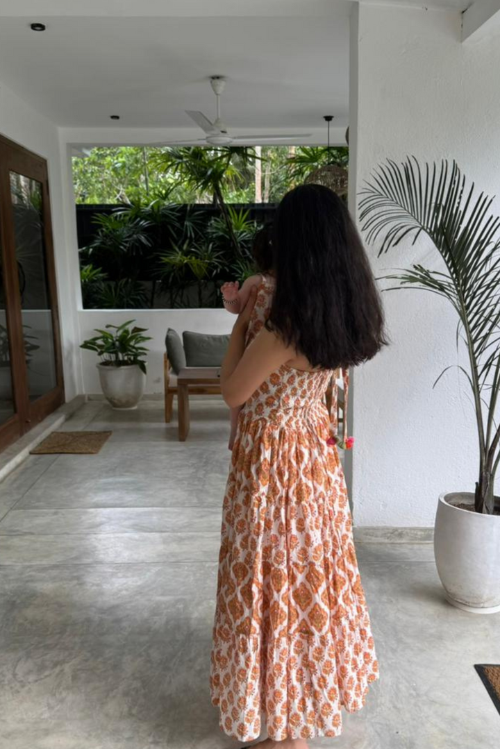 Chandan Halter Neck Dress | SHOBITAM