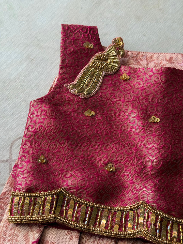 Vrinda - Crop top and Skirt Festive Edit Express | SHOBITAM