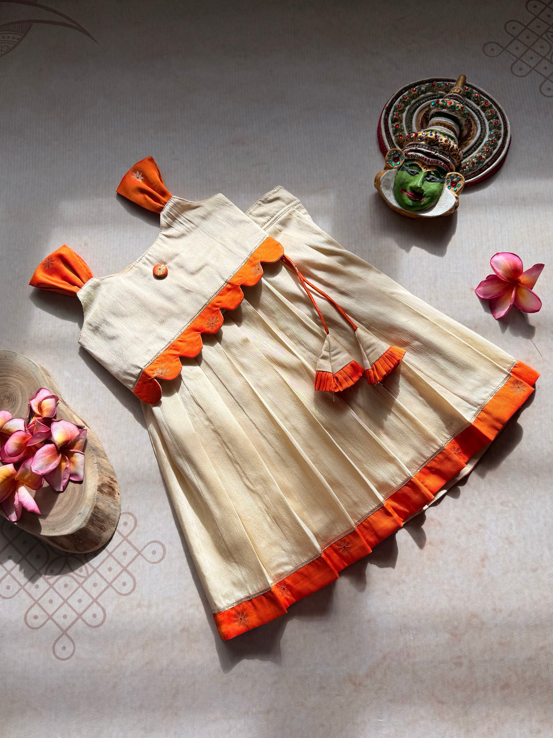Naya Crop Top and Skirt - Onam Edit Express | SHOBITAM
