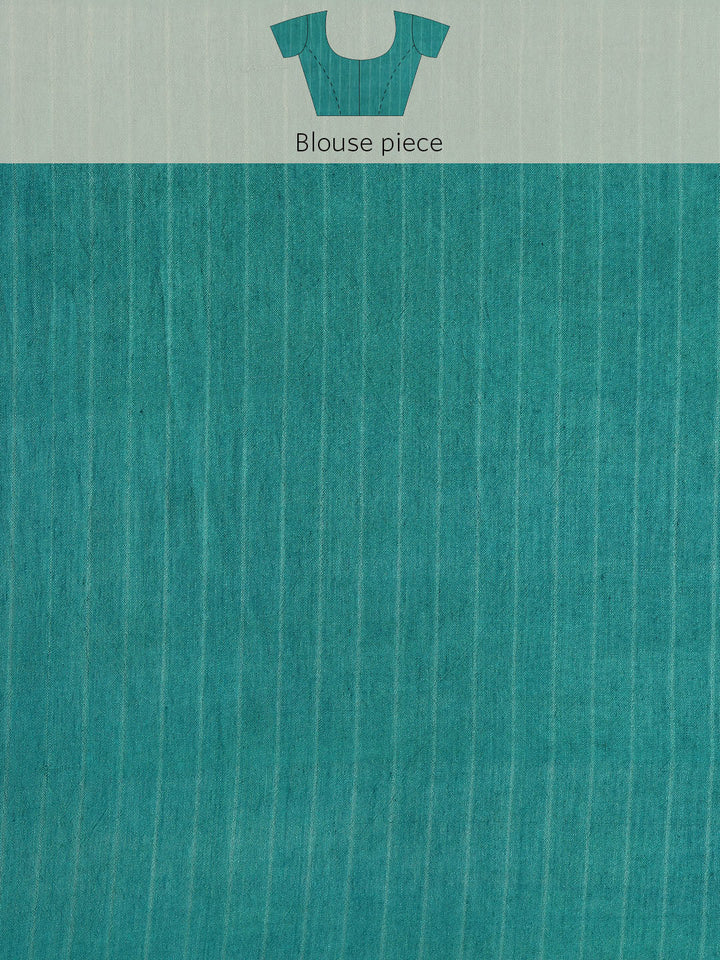 Hand Woven Shibori Cotton Saree | SHOBITAM