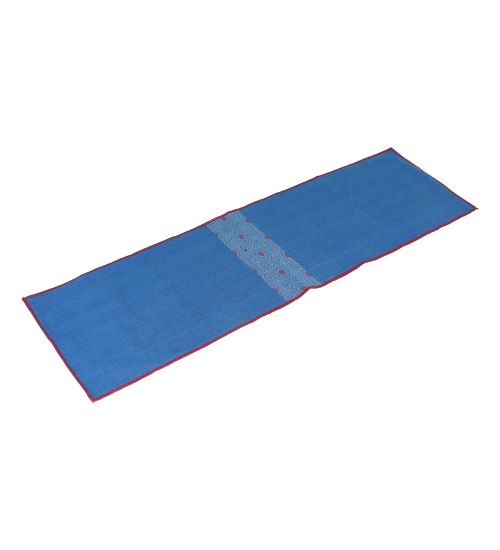 Blue Red Cotton Table Linen | SHOBITAM