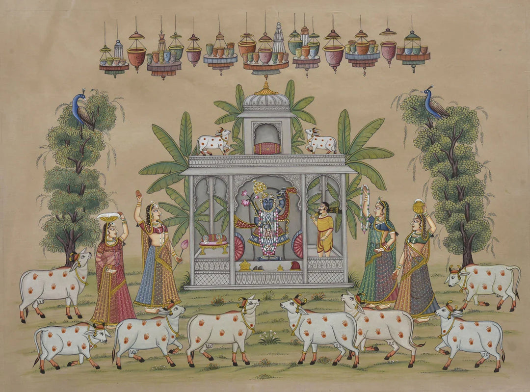 3x4 feet Shreenath ji Mandir View | SHOBITAM