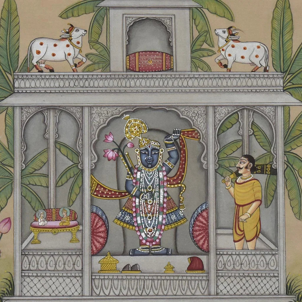 3x4 feet Shreenath ji Mandir View | SHOBITAM
