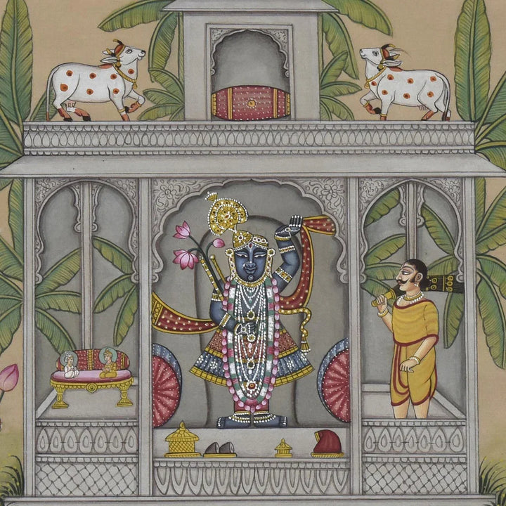 3x4 feet Shreenath ji Mandir View | SHOBITAM