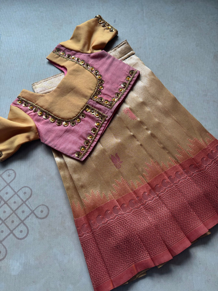 Janavi - Crop top and Skirt Express | SHOBITAM