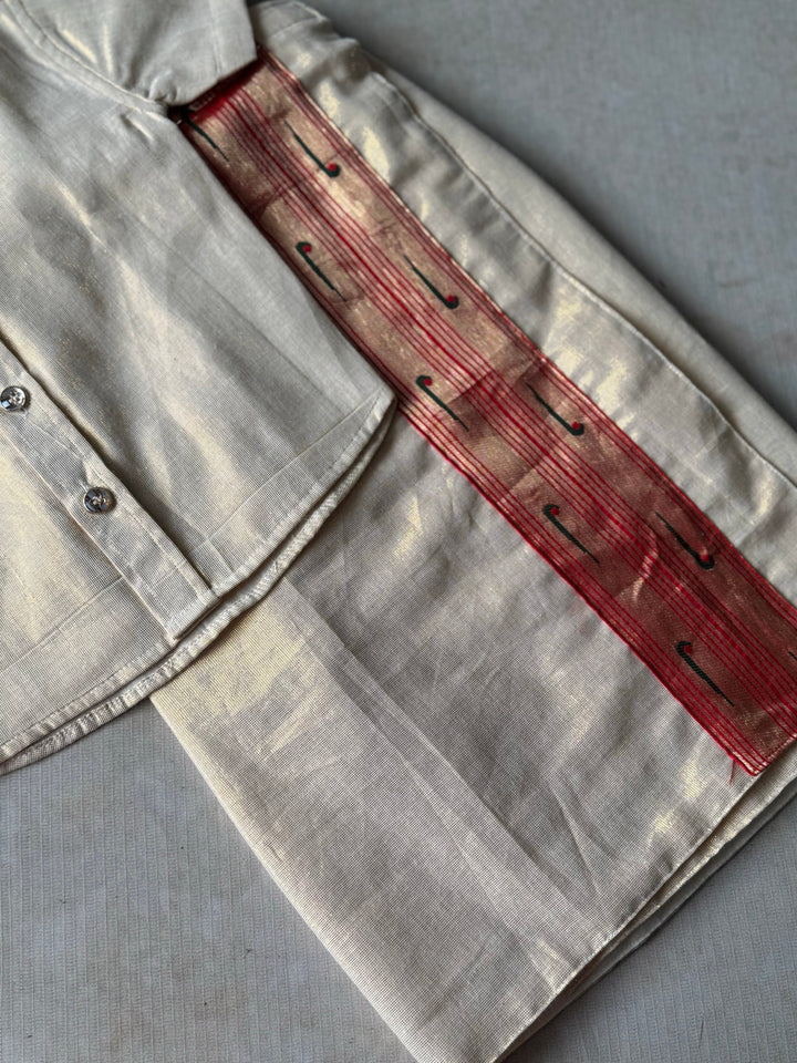 Boys Soft Cotton Dhoti and Shirt - Express | SHOBITAM