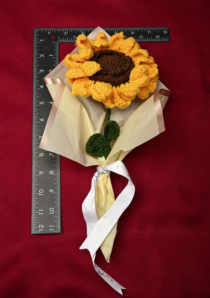 Large Sunflower Single Bouquet | SHOBITAM