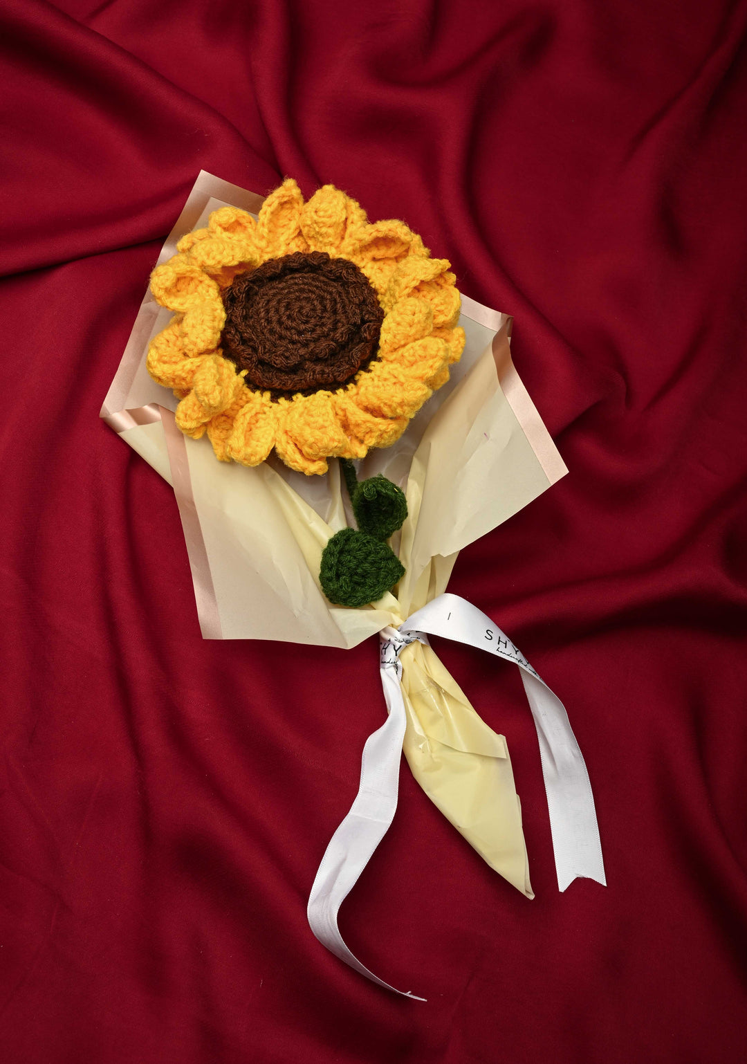 Large Sunflower Single Bouquet | SHOBITAM