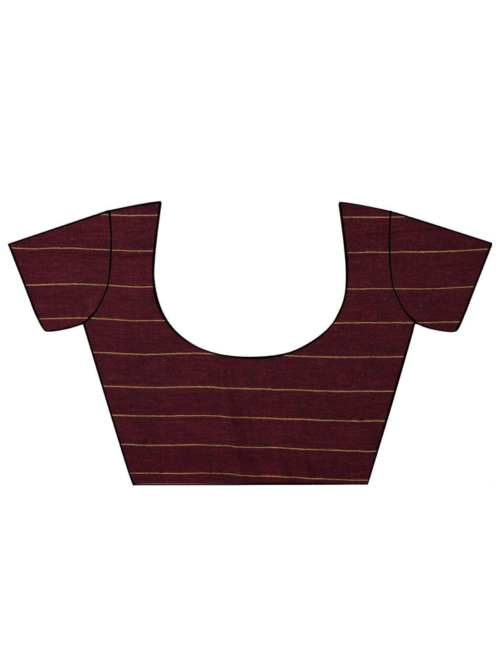 Handloom Jamdani Cotton Saree With Blouse Piece | SHOBITAM