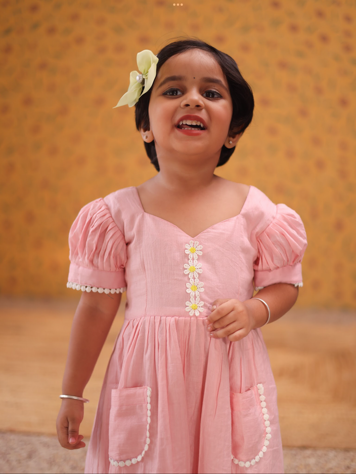 Soft Cotton Kids Frock (Gulabi Collection) - Express | SHOBITAM