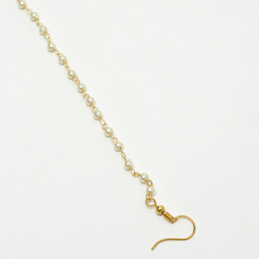 Maharani Kundan Nose Ring | SHOBITAM