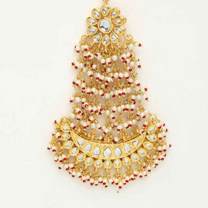 Women's Kundan Passa/ Jhoomar | SHOBITAM