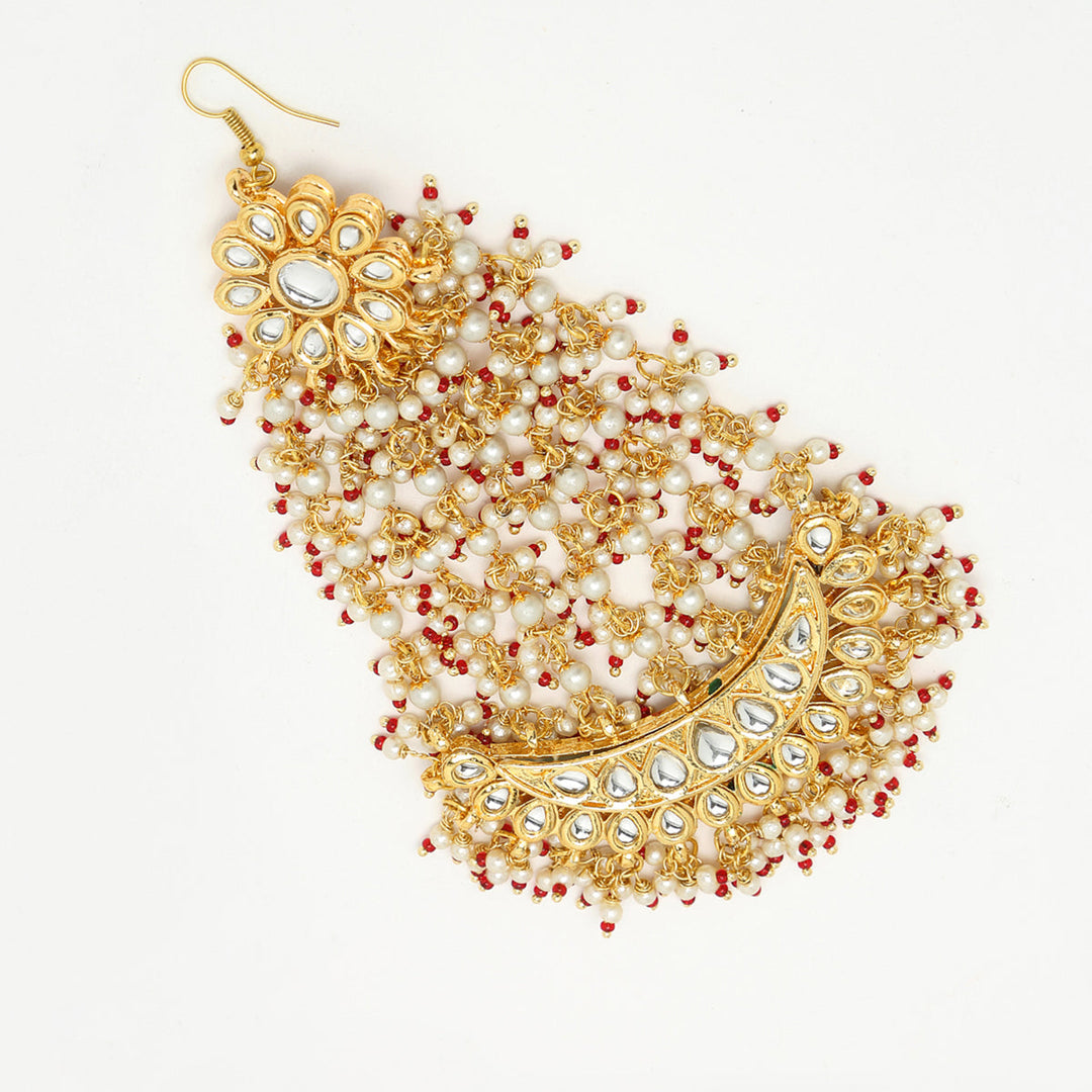Women's Kundan Passa/ Jhoomar | SHOBITAM
