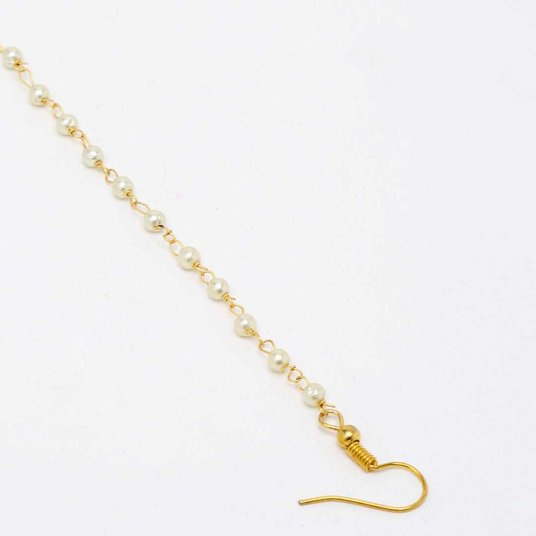 Maharani Kundan Nose Ring | SHOBITAM