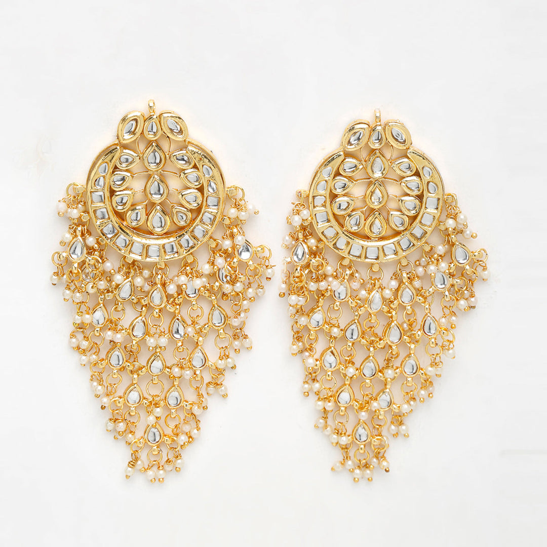 Jhoomar Kundan Earrings | SHOBITAM