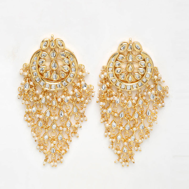 Jhoomar Kundan Earrings | SHOBITAM