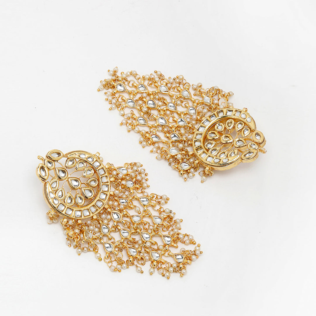 Jhoomar Kundan Earrings | SHOBITAM