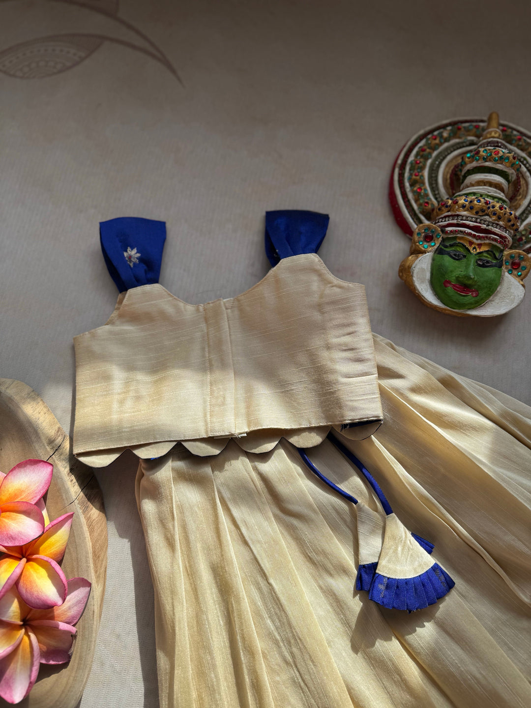 Naya Crop Top and Skirt - Onam Edit Express | SHOBITAM
