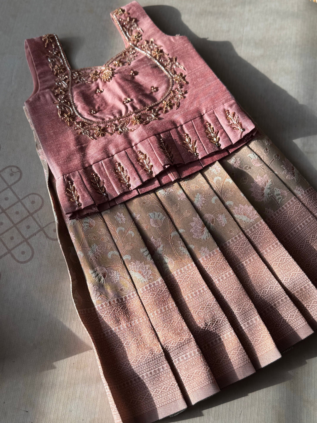 Mukhila - Crop top and Skirt Festive Edit Express | SHOBITAM
