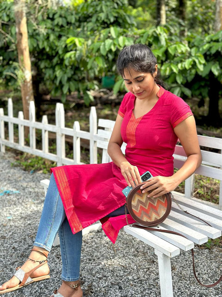 Rupini Express Cotton Kurta | SHOBITAM