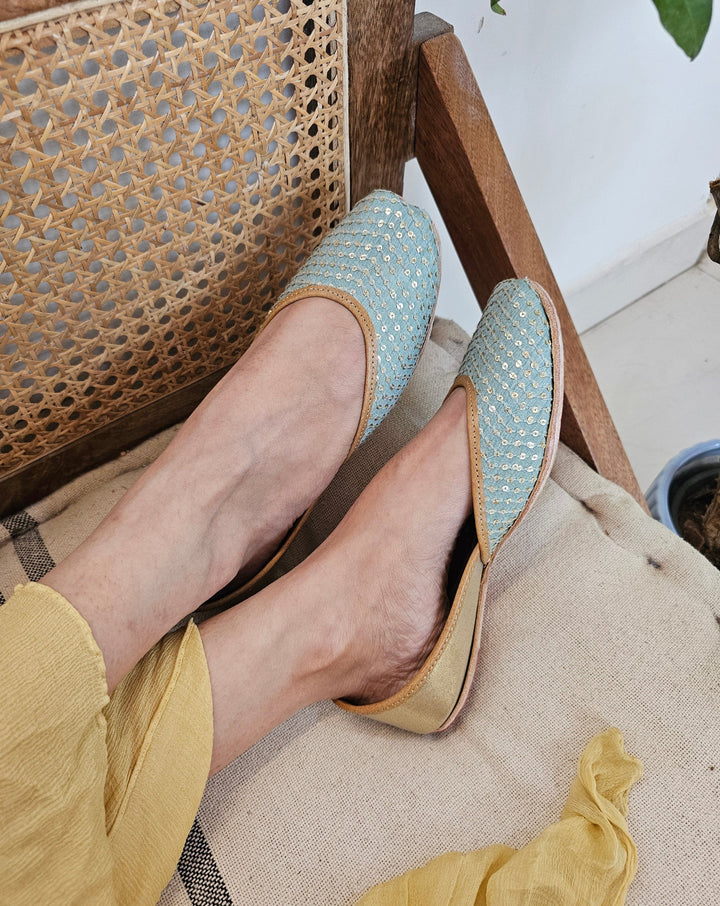 AARIA Green Jutties