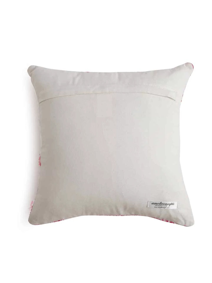 Pink Fuchsia Tufted Cushion Cover