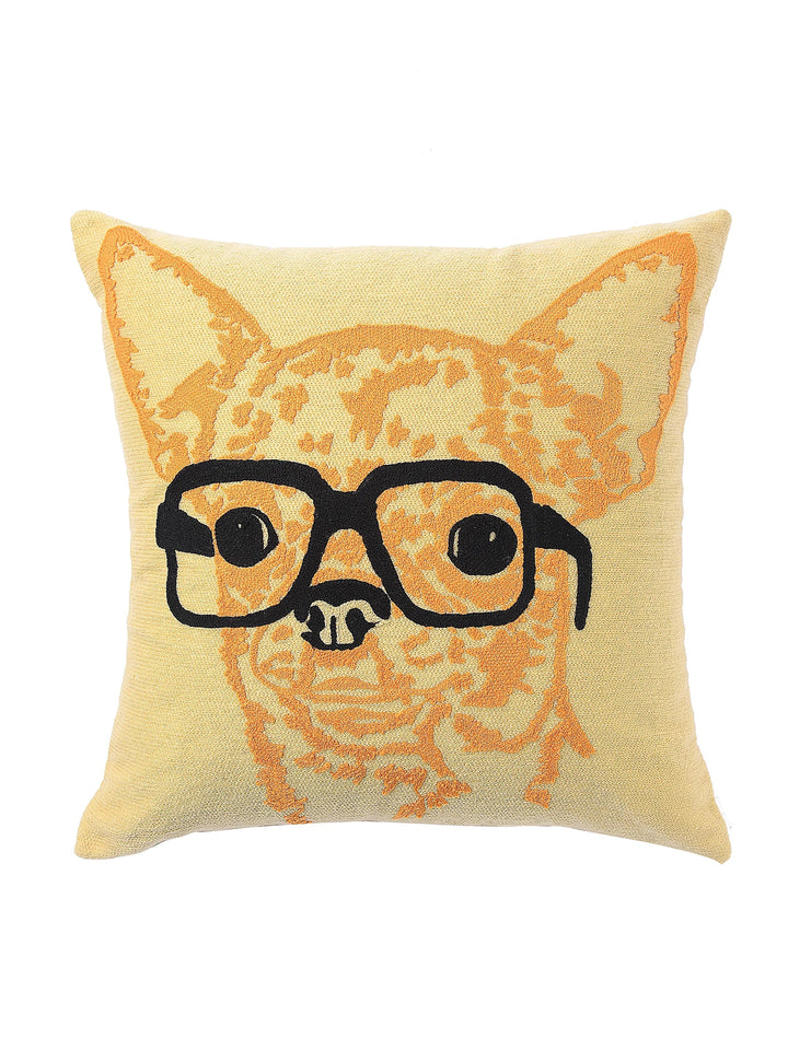 Enchanted Dream Scapes - Quirky And Beautiful Dog With Spectacle