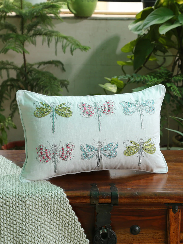 Enchanted Dream Scapes - Dragon Fly Design Embroidered