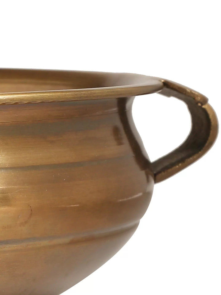 Urli - Antique Gold Finish Brass - S | SHOBITAM