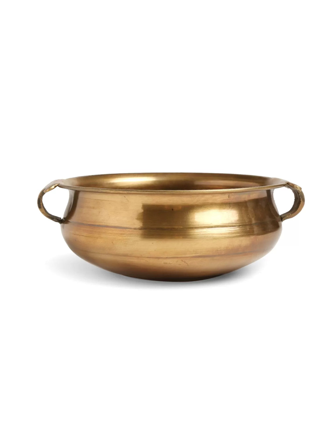 Urli - Antique Gold Finish Brass - L | SHOBITAM