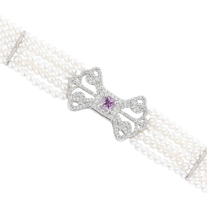 Halo Essence Bow Bracelet | SHOBITAM
