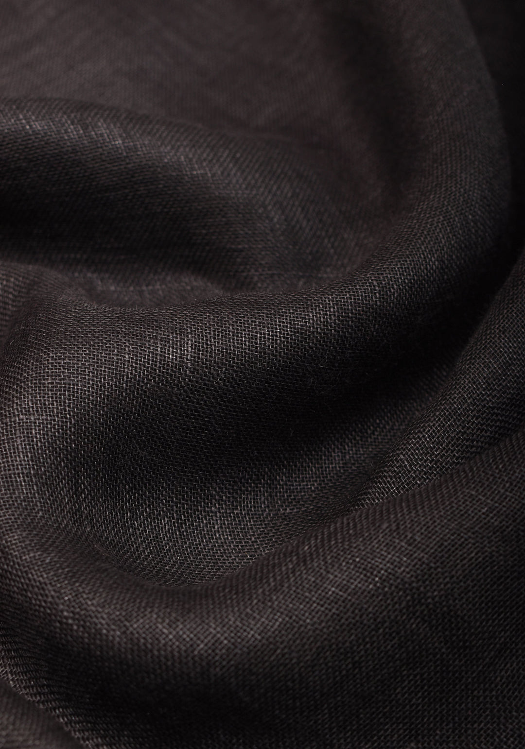 Golu Dolls Embroidery Saree in Black on Pure Linen by Linen | Shobitam saree