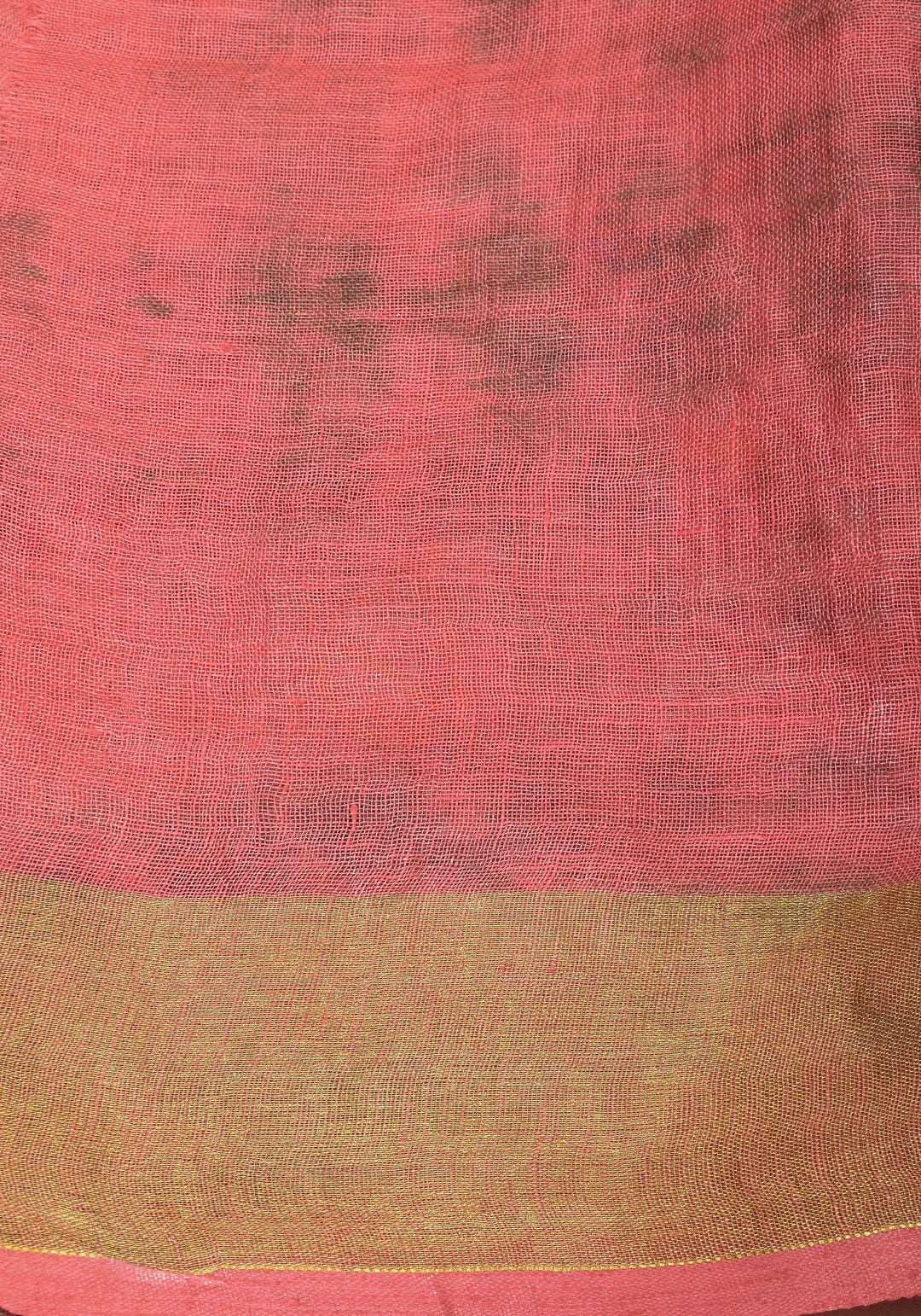 Rang Barse: Holi Theme Embroidered Linen Saree with Rang and Pichkari motifs! Vidya Balan Special Holi Saree