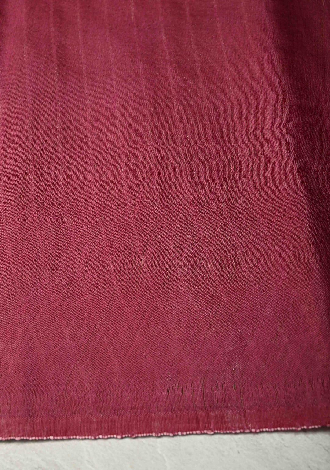 Sap Green Borderless Semi Tussar Saree with Thread Horizontal Stripes and Contrast Sequins Pallu