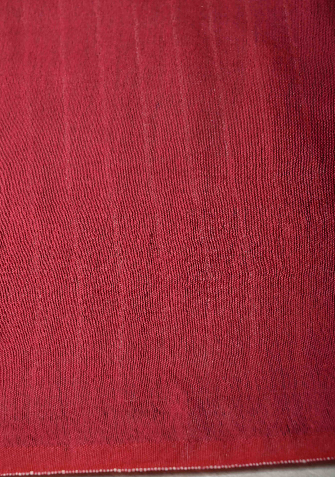 Slate Gray Borderless Horizontal stripes Semi Tussar Saree with Pocket Sequins Detailing and Contrast Pallu